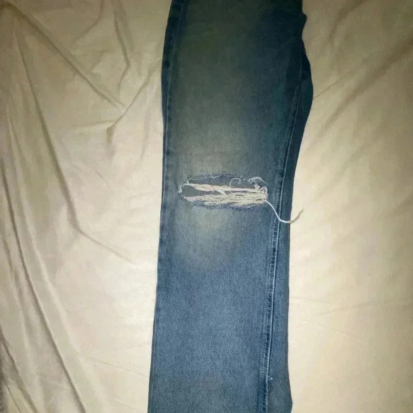 BDG Sz 4 (27) Urban Outfitters Bootcut Release Split Hem Jeans High Rise Size 31 - Picture 6 of 8